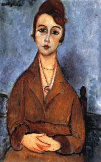 Amedeo Modigliani Young Lolotte oil painting image
